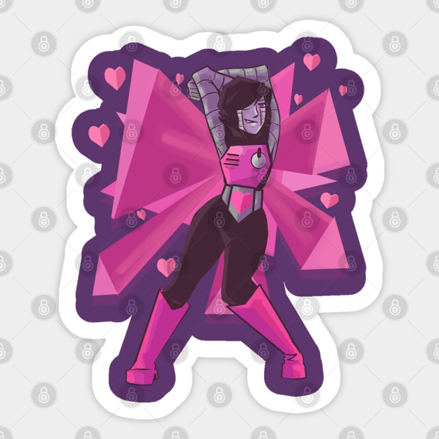 mettaton Sticker by inkpocket